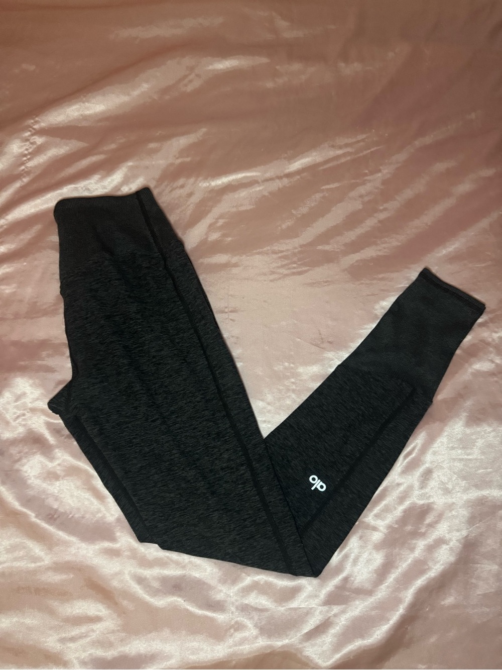 ALO charcoal grey Active Leggings - Soft Stretch